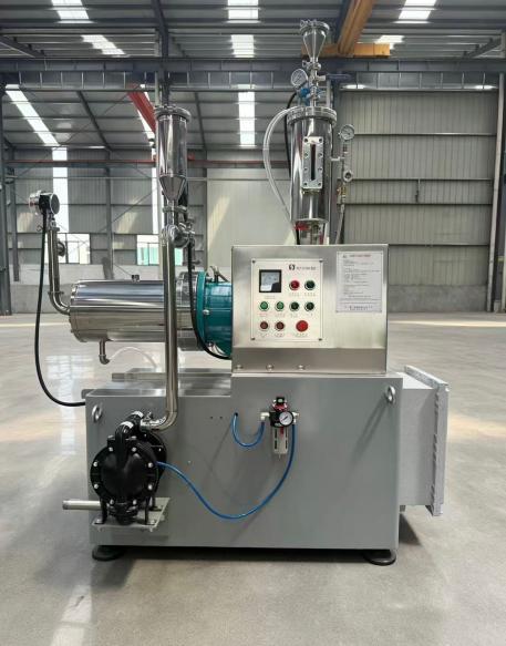 10L Capacity High-Flow Horizontal Sand Mill with Corrosion Resistant Stainless Steel Construction