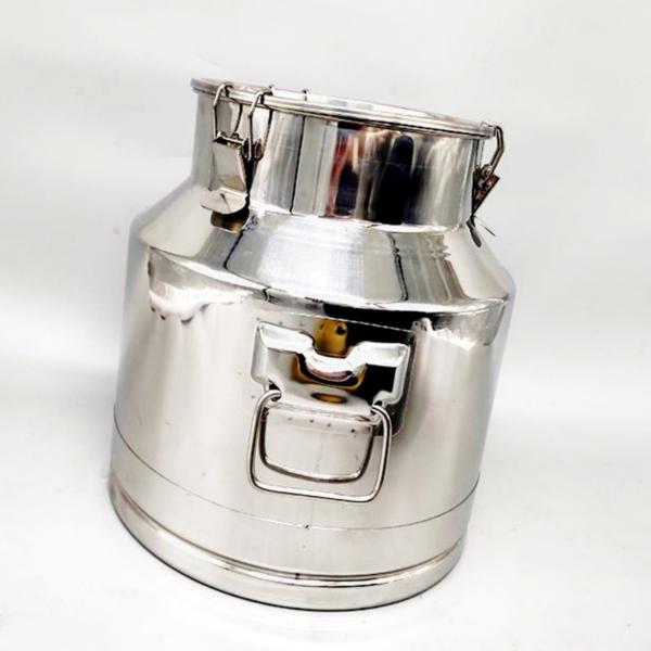 15L Mini-capacity Sealed bucket 304 Stainless steel 1.0mm Thickness milk can