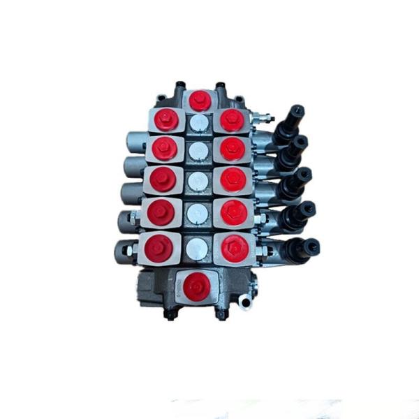 10 Spools Directional Control Valve for Hydraulic Drill Machine High Reliability