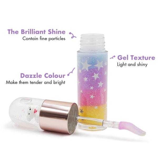 5.8ml Fruity Fragrance Layered Kids Lip Gloss Essence Shimmer Lip Gloss