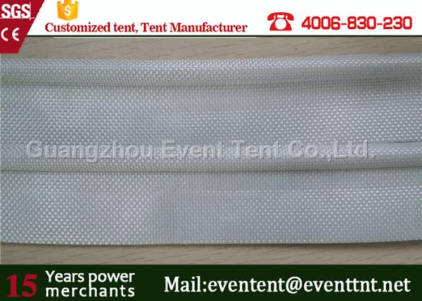 550gsm PVC fabric 35mm double flap keder tent accessories for tent