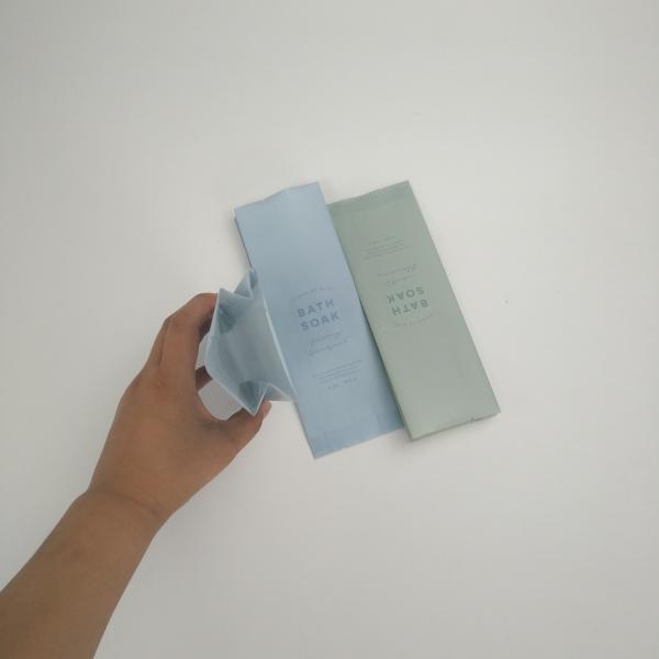 Подгонянные сумки бомбы ванны сумок 170g соли для принятия ванны Matt 6oz упаковывая упаковывая с подгонянным логотипом