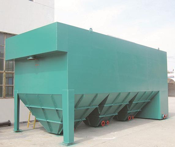 Sewage Sludge Treatment Lamella Inclined Plate Clarifier Lamella Tube Settler Skid Mounted Mobiled Settler