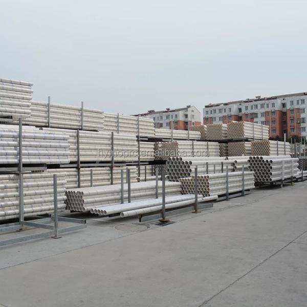 White Color 8 Inch PVC Pipe for Drainage Professional Directly Sell