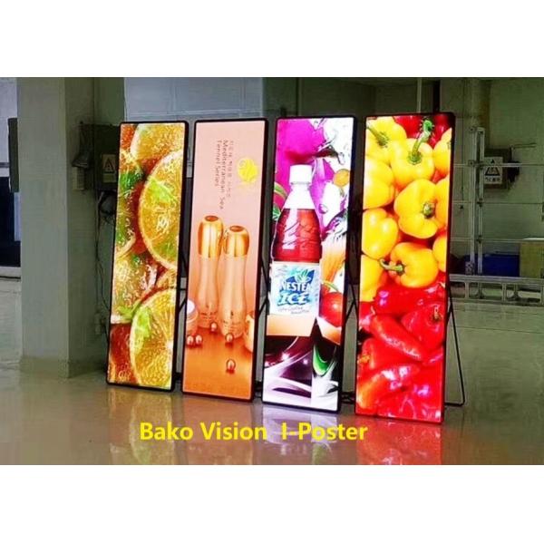 P2.5 Movable Poster LED Display Portable Advertising