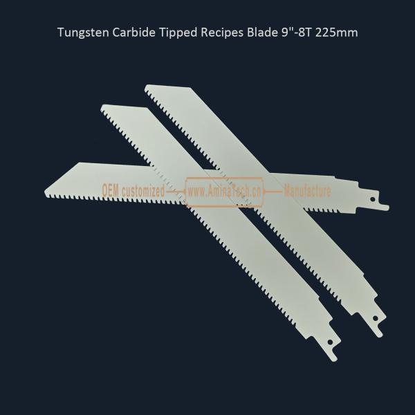 Tungsten Carbide Tipped Recipes Blade 9-8T 225mm,Cutting Porous Concrete,Red Brick,Fiber Cement,Epoxy Resin
