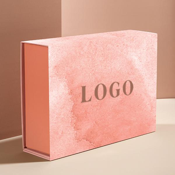 Luxury Magnetic Silk Corrugated Paper Rigid Boxes Women's Luxury Underwear & Swim Set Bra Paper Gift Box for Socks Packaging
