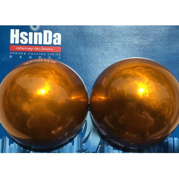 High Temperature Resistance Thin Candy orange  Powder Coating For Car Paint