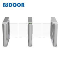 Puerta residencial del torniquete de la puerta de velocidad con sola base doble