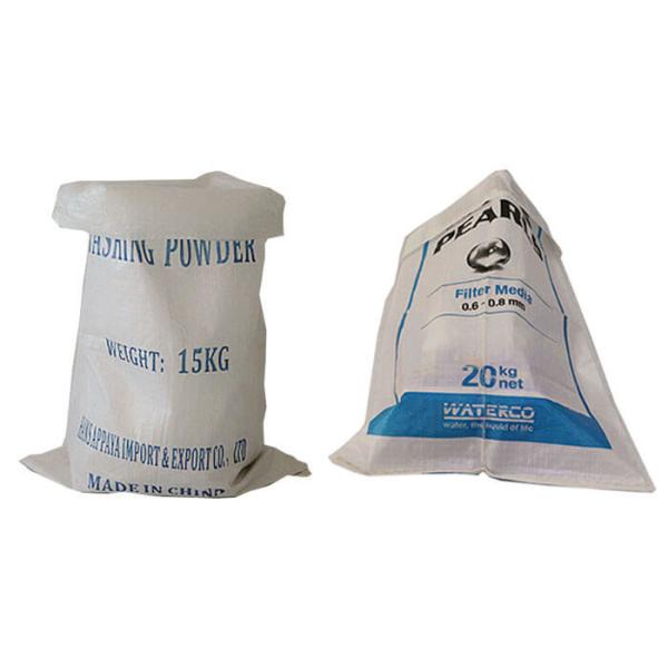 Waterproof Grain Packaging Bags , Pearl Film Bopp Polypropylene Bags