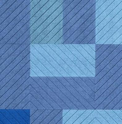 Decorative Wood Wool Acoustic Panel Board Building Material Eco Friendly