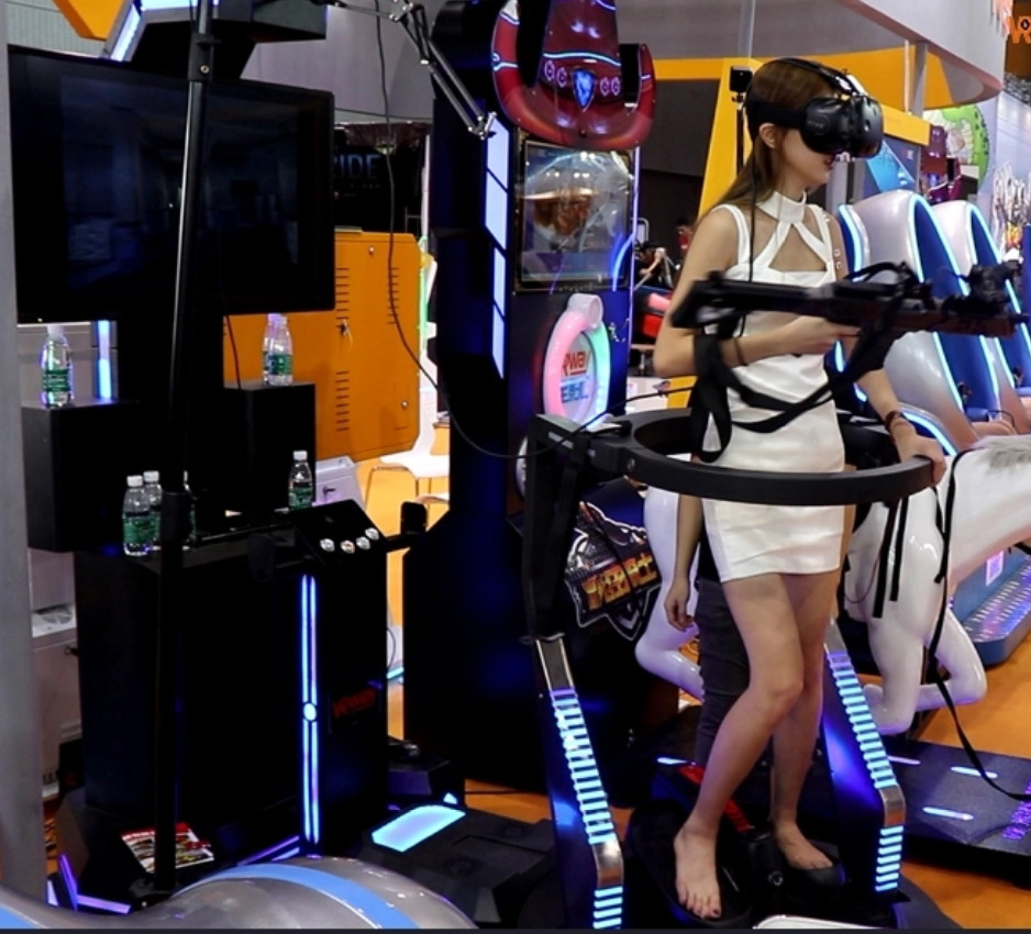 Исключительный имитатор виртуальной реальности игры стрельбы для цвета игры подгонянного зоной