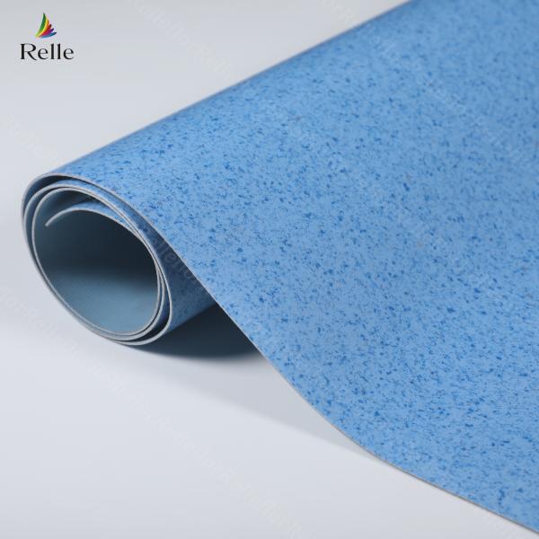 Dry Back Heterogeneous Flooring 1.8mm-3.0mm Heterogeneous Sheet Vinyl