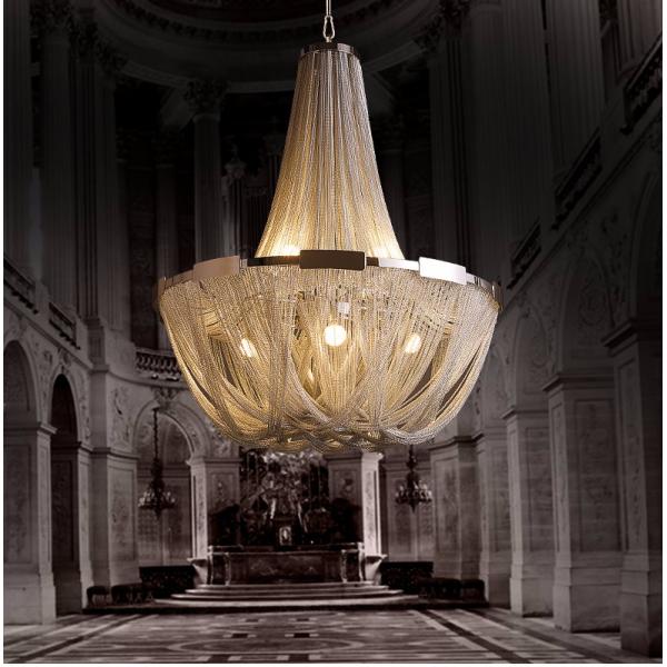 Antique hanging chain chandelier lighting lamps for project Lighting (WH-CC-01)