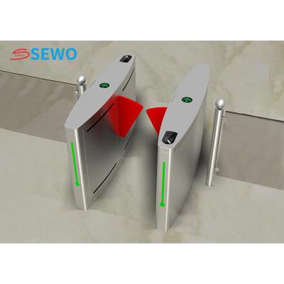 Sistema de Barreira de Segurança Automática Porta de Barreira Turnstile Flap Para Campo de Estádio de Ginásio
