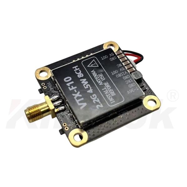 ドローン用新型2.2G送信機 4.5W VTXパワー 安定した画像 飛行体験を向上