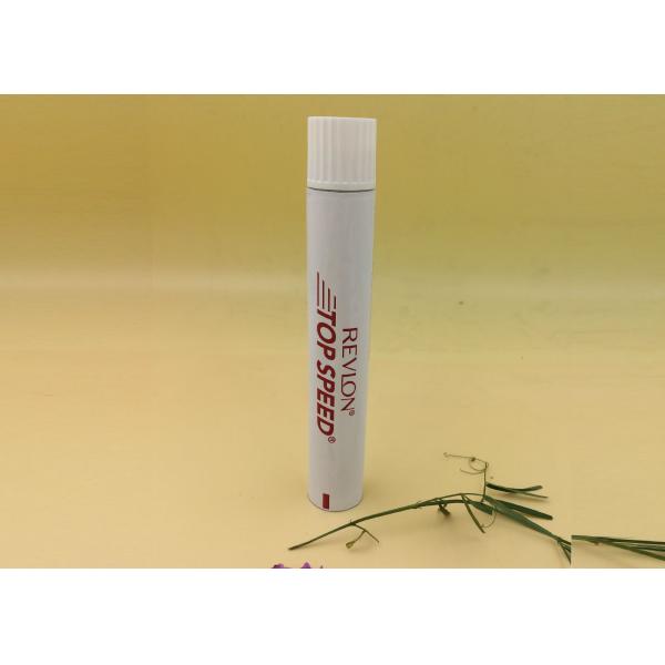 Round 35g Collapsible Aluminium Tubes , Leise Aluminum Cosmetic Packaging