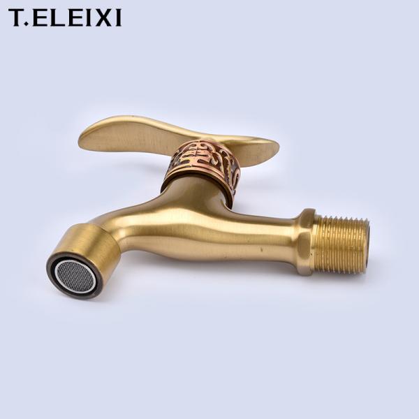 1/2 Inch Chromed Water Faucet Tap Brass Bibcock Wall Mounted
