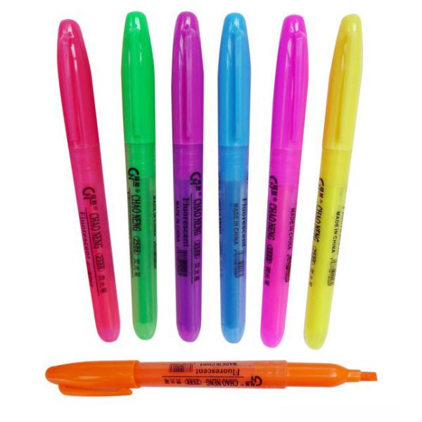 low price mini style highlighter pen for kids use or promotional use
