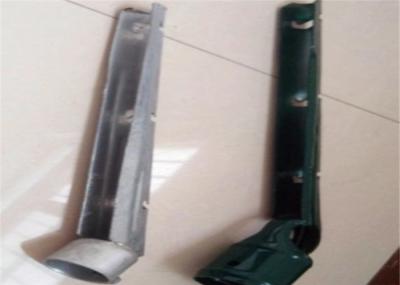 Pressed Steel Barbed Wire Chain Link Fence Extension Arm 3 Strand / 6 Strand