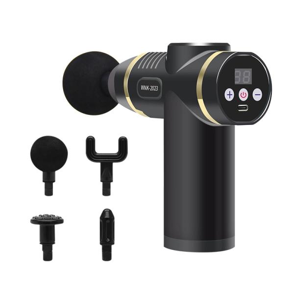 Mini Body Percussion Massage Gun for Relaxing Muscles and Deep Tissue Fascial Massage