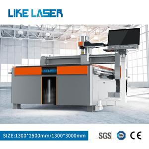 Máquina de gravação a laser de placas de aço inoxidável com H3-1326 1300mm