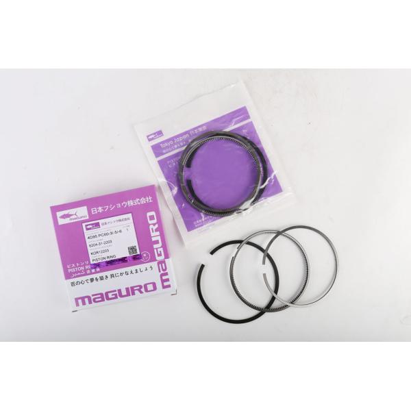 Aro del pistón 6204312203 4D95 para KOMATSU (6204-31-2203, 6204312202, 6204312200)