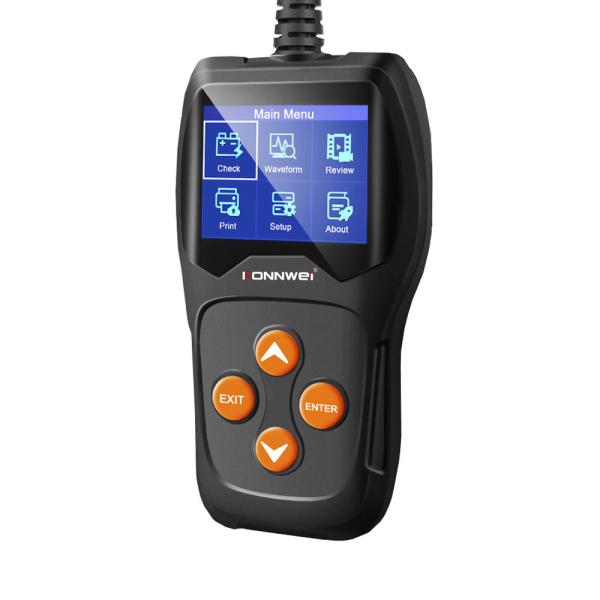 Kw600 12v Auto Battery Tester 2000cca 12 Volt Car Battery Analyzer For Quick Cranking Charging Test