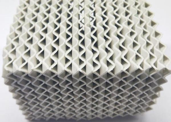Customzied Ceramic Structured Packings , High Capacity Distillation Column Internals