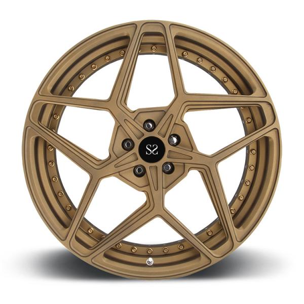 Custom Forged 2PC Aluminum Alloy Rims Polish Aston Martin DB9 20X9 20X10.5