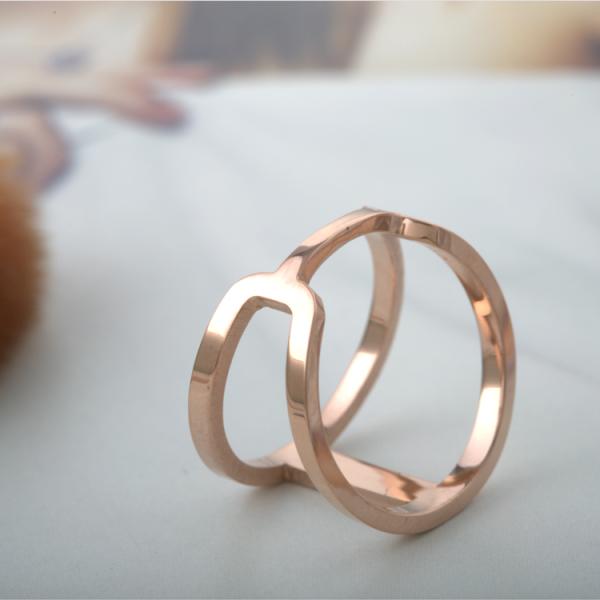 Fashion Accessories Jewelry Stainless Steel Customized Finger Ring