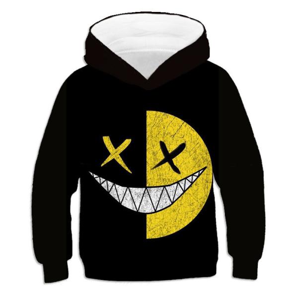 Custom Children's Sports Shirts Boys And Girls Hooded Sweatshirts To Map