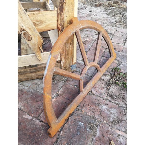 Old Cast Iron Antique Window Frames For Lighting French Style H36xW67CM