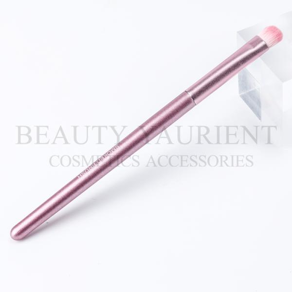 Sandblasting Pink Ferrule Eyeshadow Smudge Brush Multifunction Eyes Makeup Brush