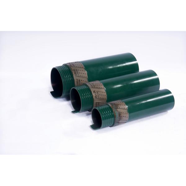 Diamond Drilling Tools HQ Diamond Reaming Shells With Single Pipe / Wire Pipe