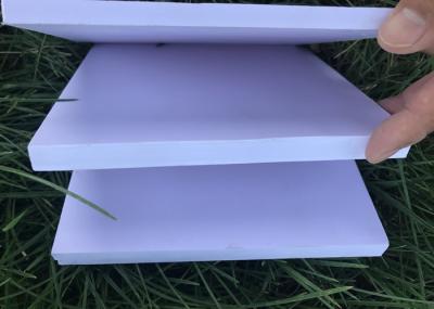 High Strength PVC Celuka Foam Board White Color For Exhibition Desk Signature