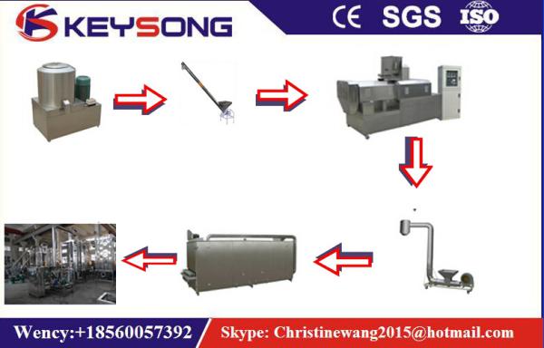 High Pressure Nutritional Rice Powder Machine  , Black Rice / Wheat Processing Machine