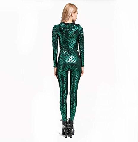 Full Body Wrapped Mermaid Tail Costume , Women's Sexy Mermaid Bodysuit