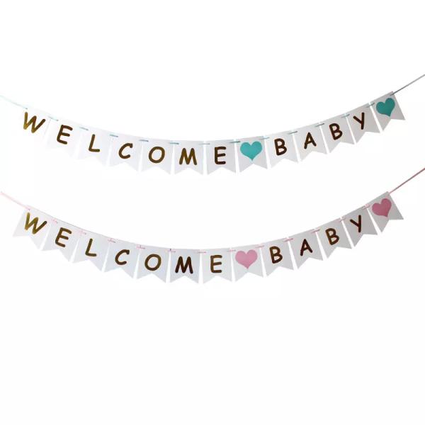 Felt Material String Flag Hanging Atmosphere Decoration Custom Bunting Flags