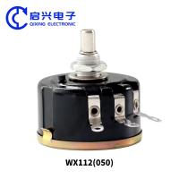 WX112 WX050 5W Single Turn Wire Wound Potentiometer Resistência ajustável 100R 330R 470R