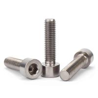 Boulons en alliage de titane en acier cylindrique