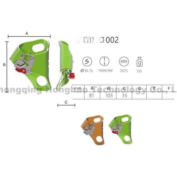 Escalado al aire libre seguro de aleación de aluminio para la exploración de cuevas al aire libre