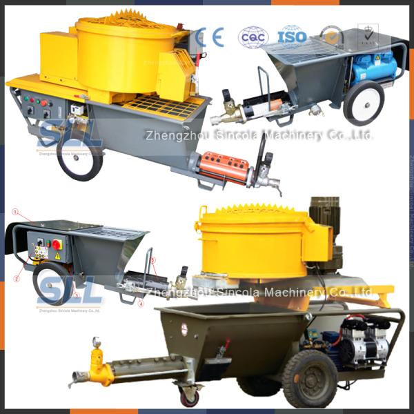 Cement Mortar Automatic Plastering Machine Mini Electric Screw Plastering Tool