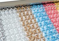 aluminium 2mm Mesh Curtain décoratif épais d'ouverture de 8mm