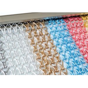 занавес сетки алюминия 2mm апертуры 8mm толстый декоративный