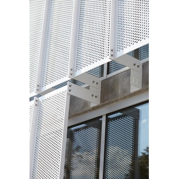 Металлический фасад композитная шторная стена алюминиевая панель современная