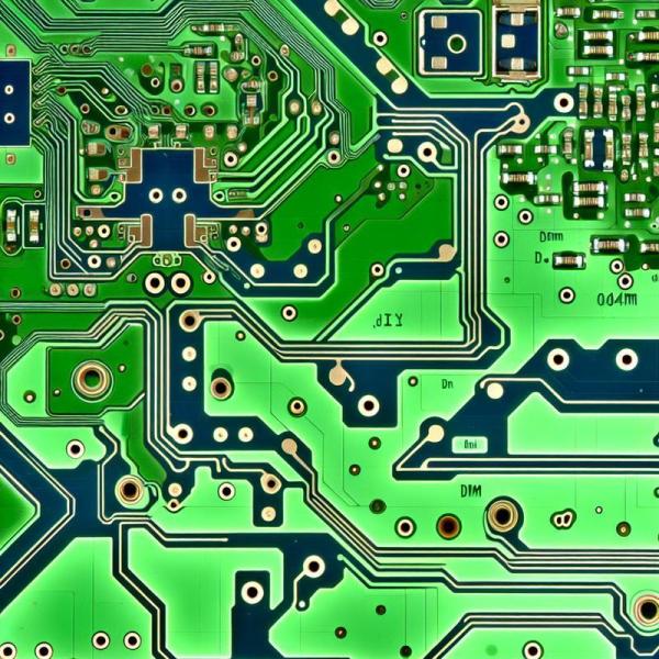 自動車用電子機器用HDIPCBボード 0.04mm ライン幅