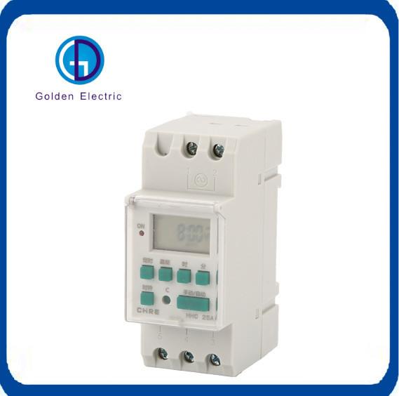 Interruptor de temporizador programável de 48V Hhc 25A Interruptor de atraso de tempo de controle de microcomputador feito sob medida