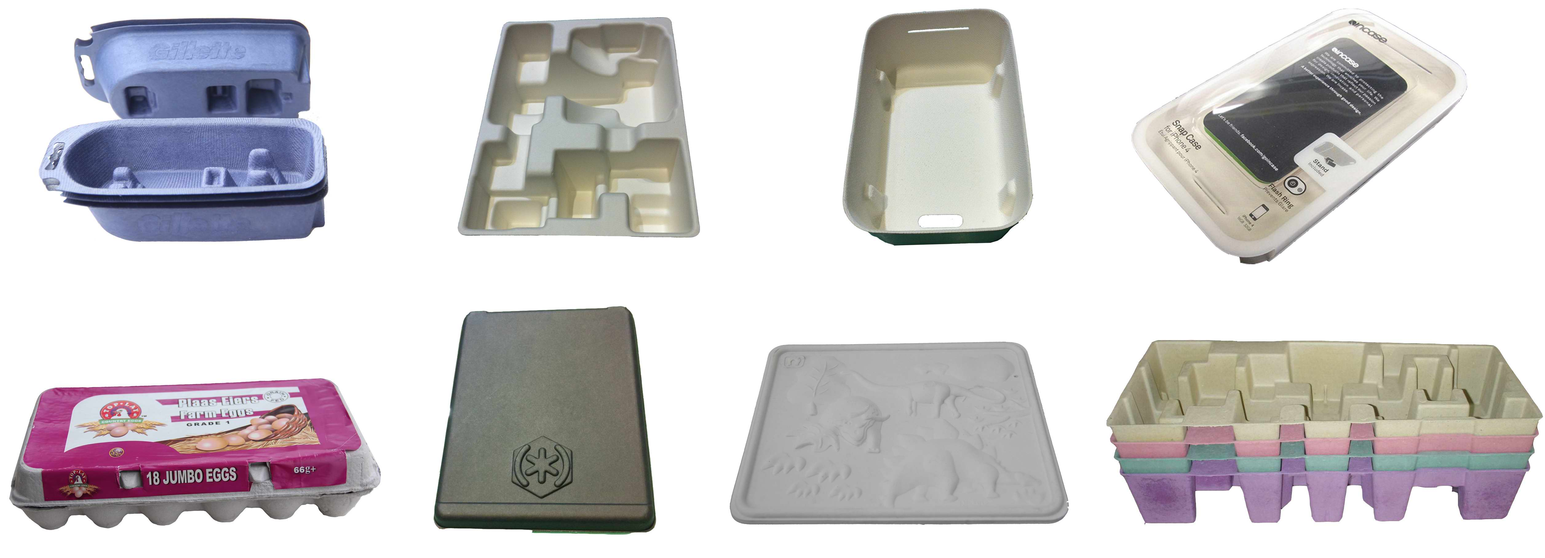 Automatic Virgin Pulp Molding Equipment Tableware Thermoforming Machine