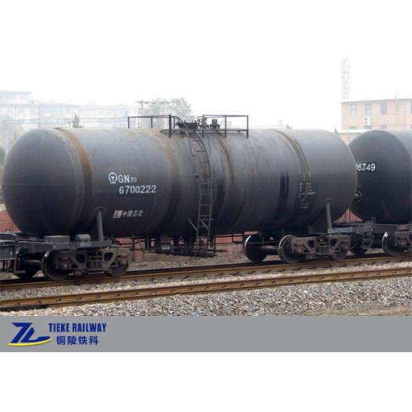 1435mm Gauge Tank Wagon Fuel Truck Crude Oil Diesel Tank UIC Standard